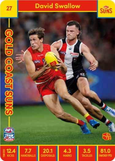 2023 Teamcoach AFL Common Cards - Cards 1 to 100 - Pick Your Card