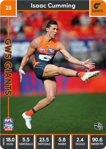 2023 Teamcoach AFL Common Cards - Cards 1 to 100 - Pick Your Card