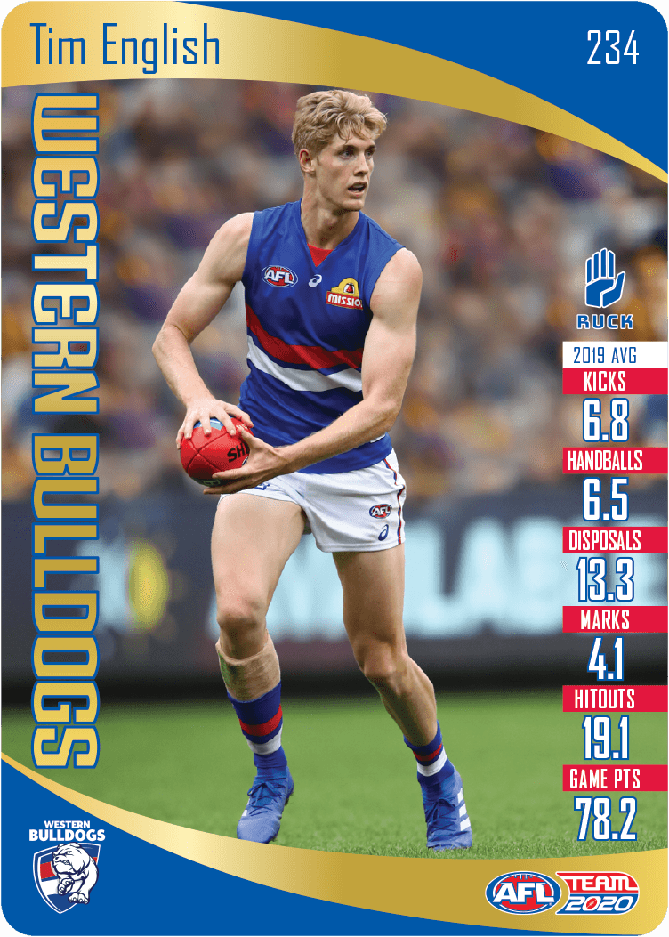 Tim English, Gold, 2020 Teamcoach AFL