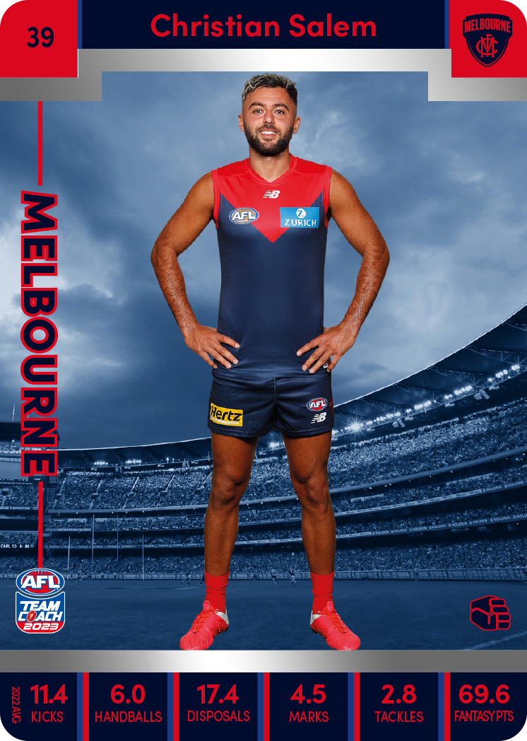 Christian Salem, 39, Silver Parallel, 2023 Teamcoach AFL