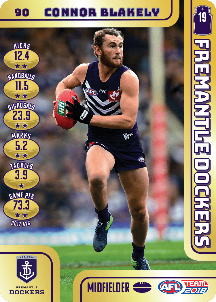Connor Blakely, Gold, 2018 Teamcoach AFL