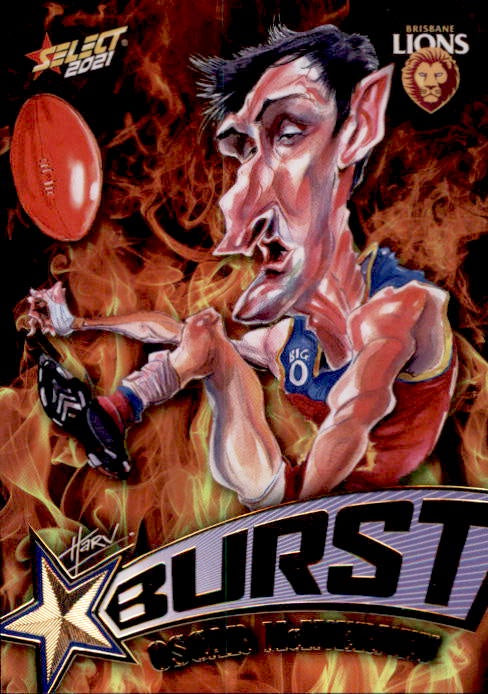 Oscar McInerney, Fire Starburst, 2021 Select AFL Footy Stars
