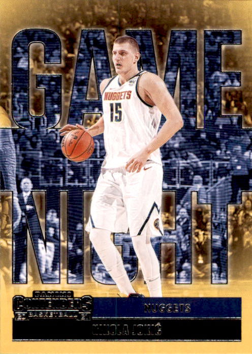 Nikola Jokic, Game Night, 2020-21 Panini Contenders