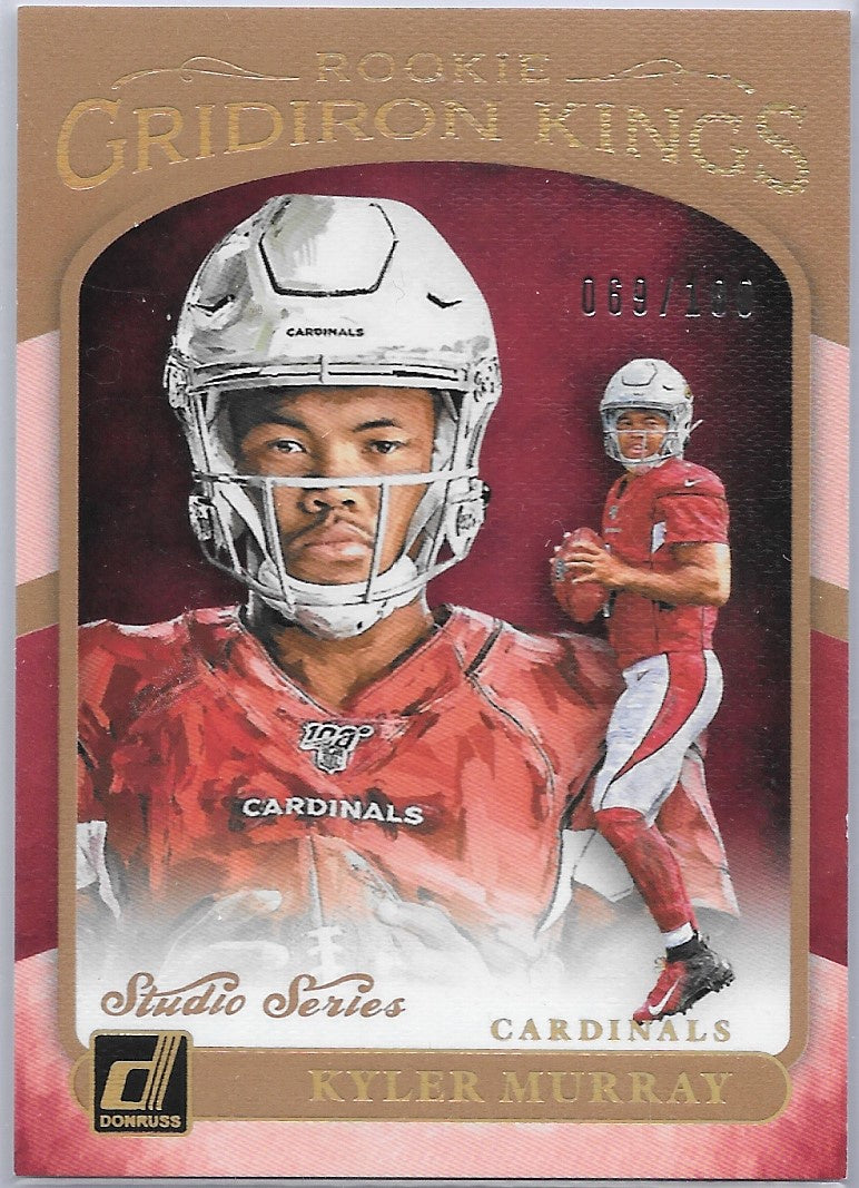 Kyler Murray, Rookie Gridiron Kings, 2019 Panini Donruss Football NFL