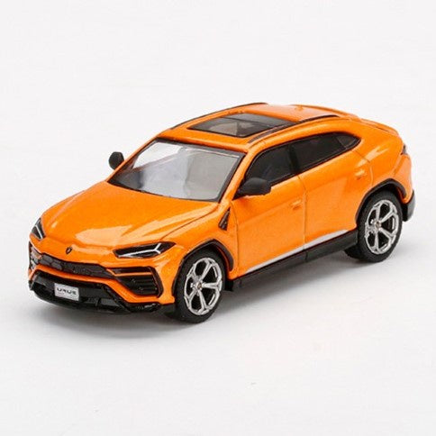 Mini GT, Lamborghini Urus Arancio Borealis, 1:64 Scale Diecast Model Car