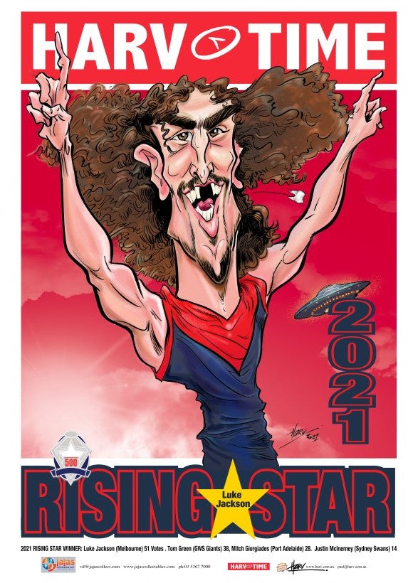 Luke Jackson, Rising Star Harv Time Poster