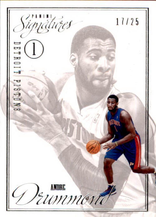 Andre Drummond, 2012-13 Panini Signatures Basketball