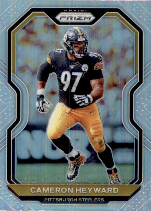Cameron Heyward, Silver Prizm, 2020 Panini Prizm Football NFL