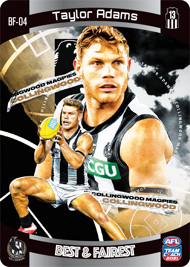 Taylor Adams, Best & Fairest, 2021 Teamcoach AFL