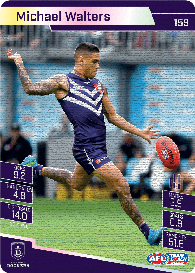 Michael Walters, Canvas, 2022 Teamcoach AFL