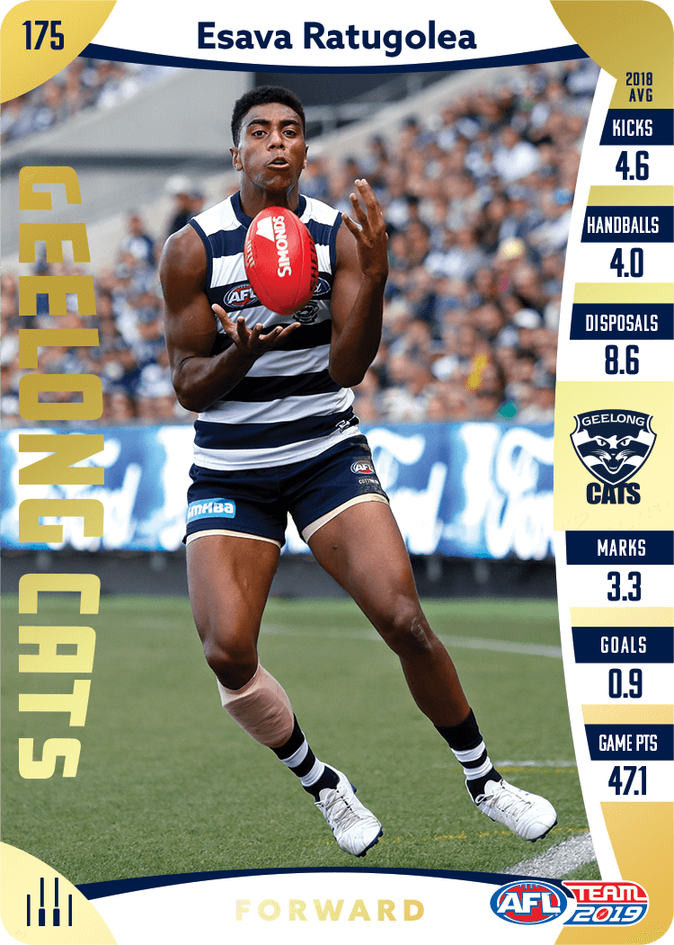 Esava Ratugolea, Gold, 2019 Teamcoach AFL