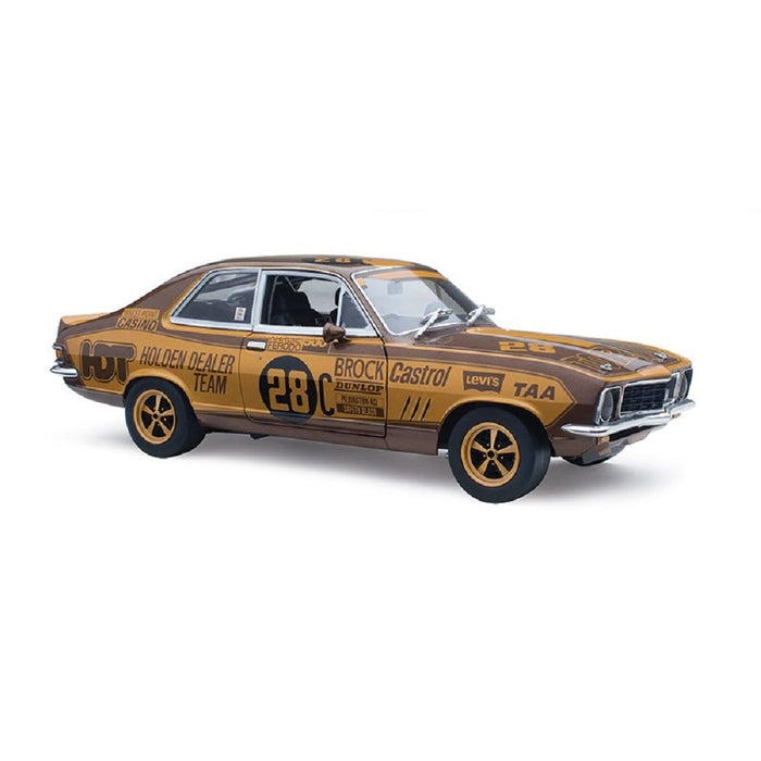 Classic Carlectables Holden LJ Torana XU-1, 1972 Bathurst Winner 50th Anniversary Gold Livery, 1:18 Scale Diecast Model Car