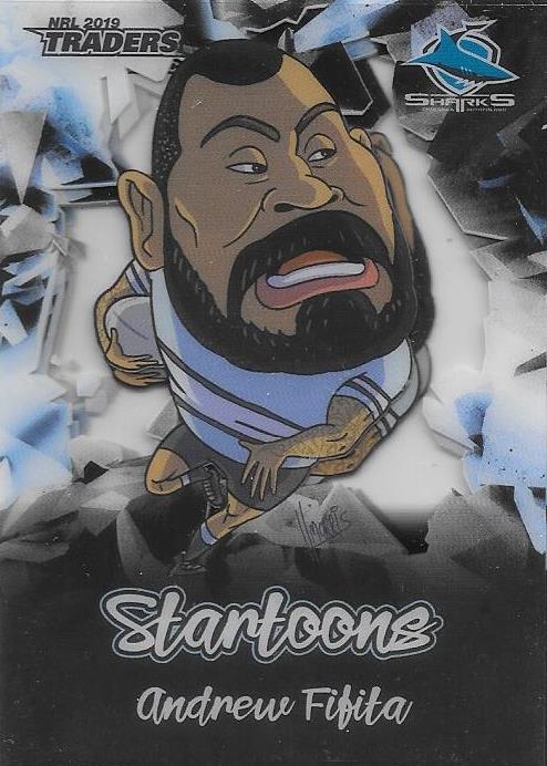 Andrew Fifita, Startoons, 2019 TLA/ESP Traders NRL