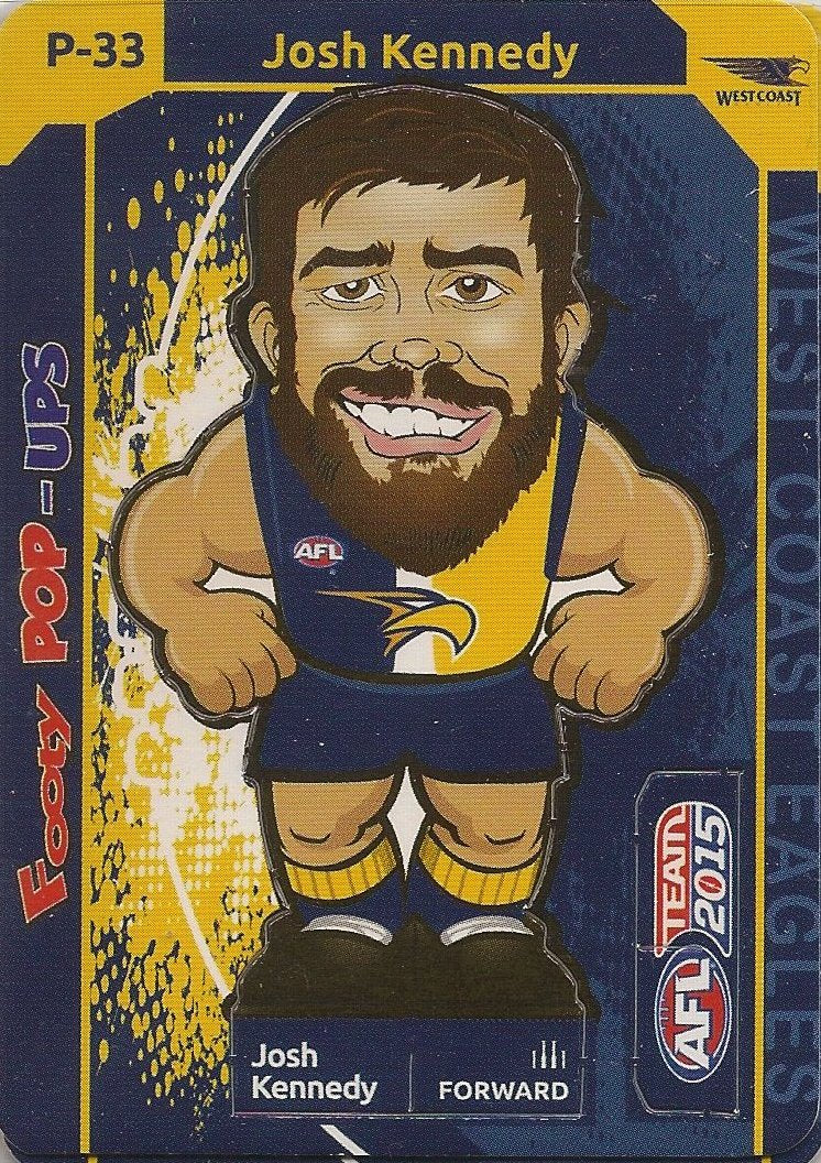 Josh Kennedy, Footy Pop-Ups, 2015 Teamcoach AFL