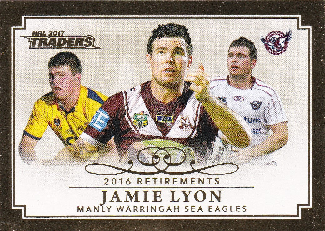 Jamie Lyon, Retirements, 2017 ESP Traders NRL