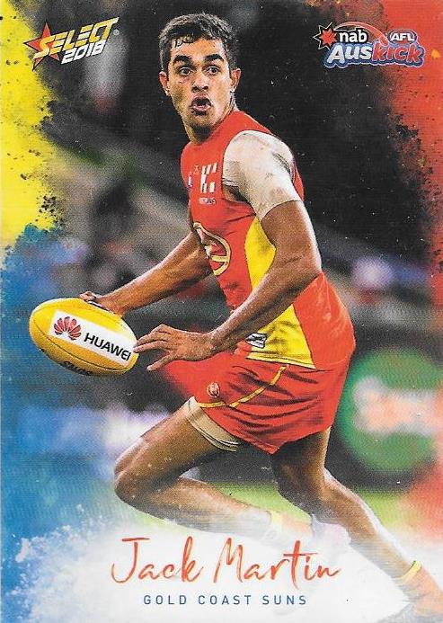 Jack Martin, Auskick, 2018 Select AFL Footy Stars