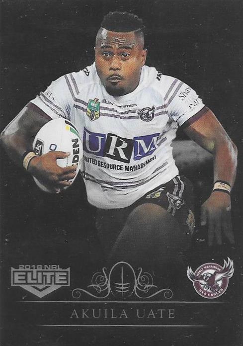 2018 ESP TLA NRL Elite Rugby League Black Parallel card - 1 to 99 - Pick Your Card