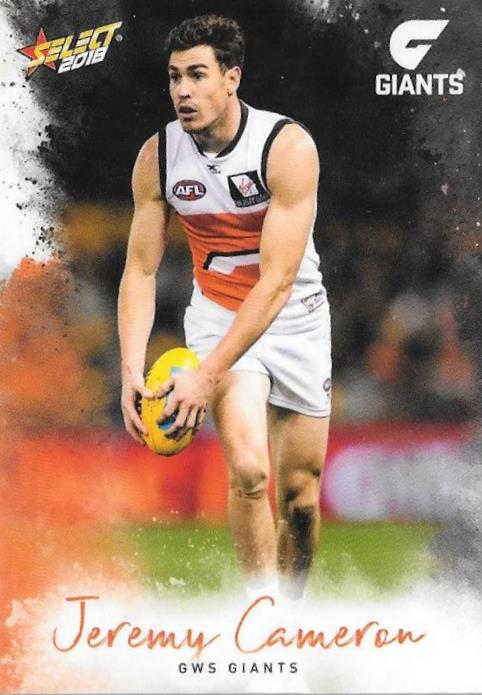 GWS Giants Team Set, 2018 Select Footy Stars