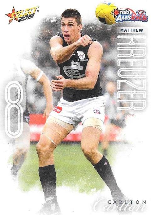 Matthew Kreuzer, Auskick, 2019 Select AFL Footy Stars