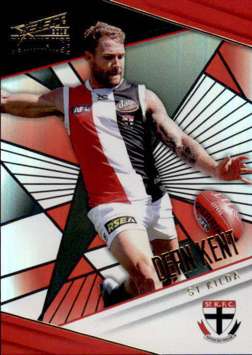 Dean Kent, Holofoil Parallel, 2019 Select AFL Dominance