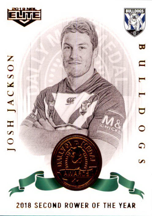 Josh Jackson, Dally M Awards, 2019 TLA Elite NRL