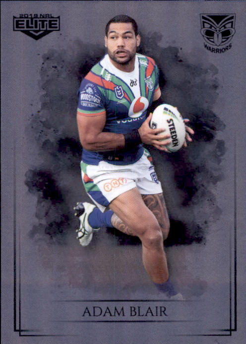 Adam Blair, Silver Special Parallel, 2019 TLA Elite NRL