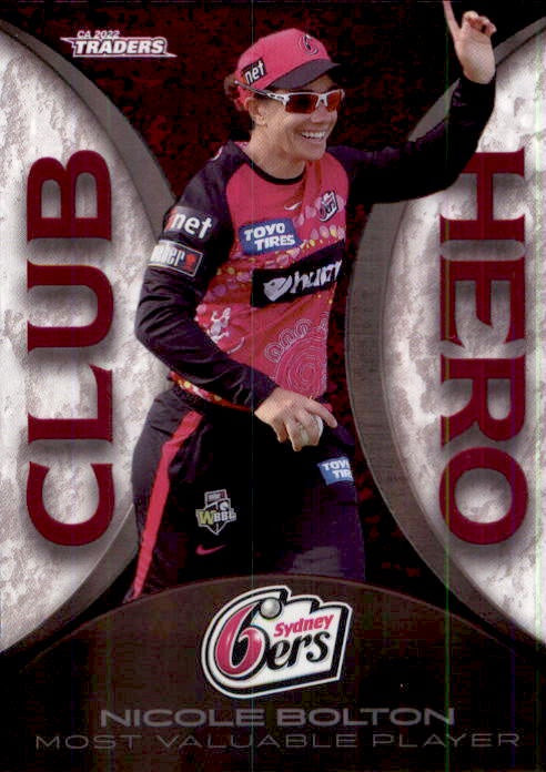 Nicole Bolton, Club Hero, 2022-23 TLA Traders Cricket Australia & BBL Trading Cards