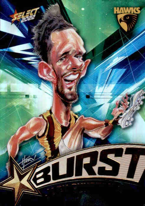 Jack Gunston, Starburst Shatter, 2022 Select AFL Footy Stars