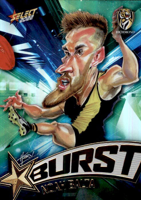 Noah Balta, Starburst Shatter, 2022 Select AFL Footy Stars