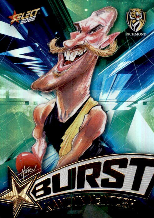 Kamdyn McIntosh, Starburst Shatter, 2022 Select AFL Footy Stars