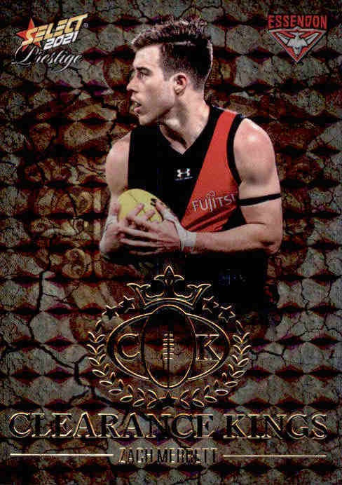 Zach Merrett, #37, Clearance Kings, 2021 Select AFL Prestige