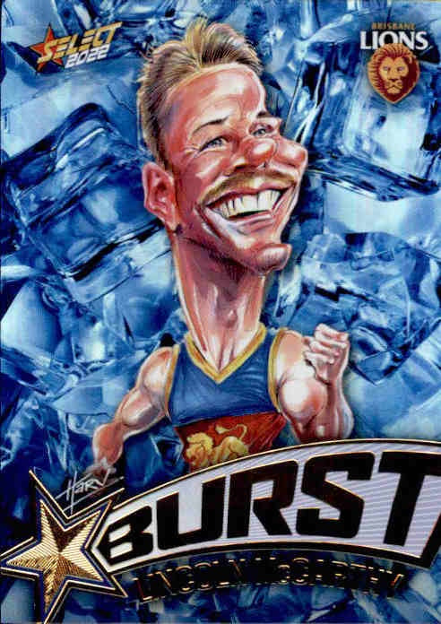 Lincoln McCarthy, Starburst Ice, 2022 Select AFL Footy Stars