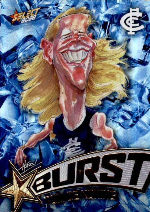 Tom De Koning, Starburst Ice, 2022 Select AFL Footy Stars
