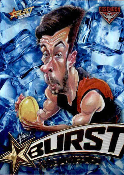 Kyle Langford, Starburst Ice, 2022 Select AFL Footy Stars