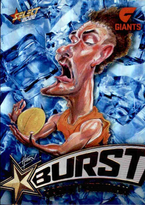 Harry Perryman, Starburst Ice, 2022 Select AFL Footy Stars