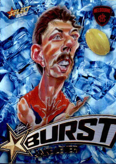 Jake Lever, Starburst Ice, 2022 Select AFL Footy Stars