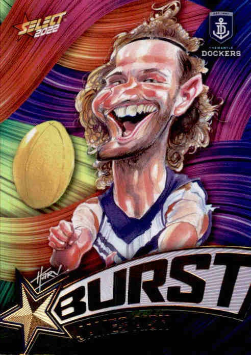 James Aish, Starburst Paint, 2022 Select AFL Footy Stars