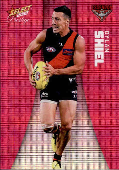 Dylan Shiel, Pink Parallel, 2022 Select AFL Prestige