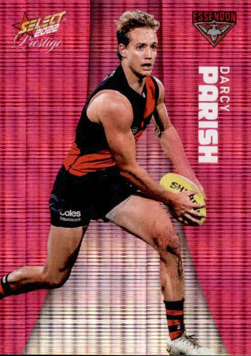 Darcy Parish, Pink Parallel, 2022 Select AFL Prestige