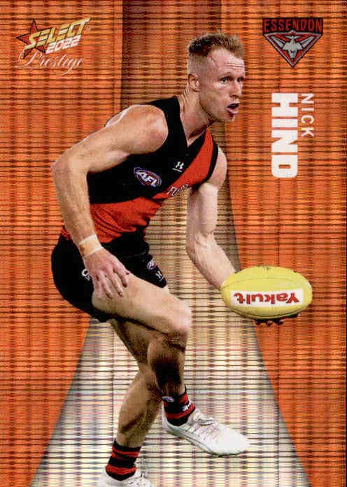 Nick Hind, Orange Parallel, 2022 Select AFL Prestige