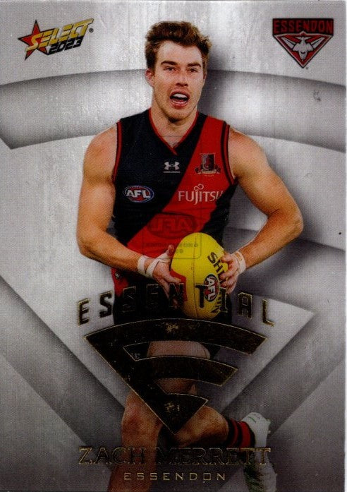 Zach Merrett, Acetate Essential, 2023 Select AFL Footy Stars