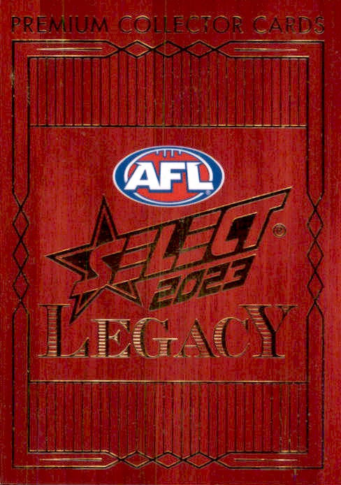 2023 Select AFL Legacy Base Cards - 1 to 100 - Pick Your Card