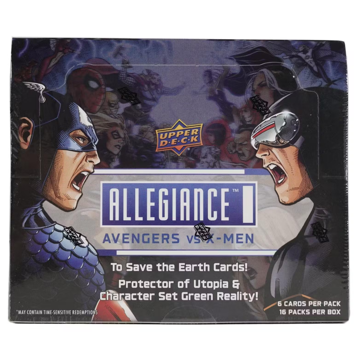 2023 Upper Deck Marvel Allegiance: Avengers VS X-Men Hobby Box