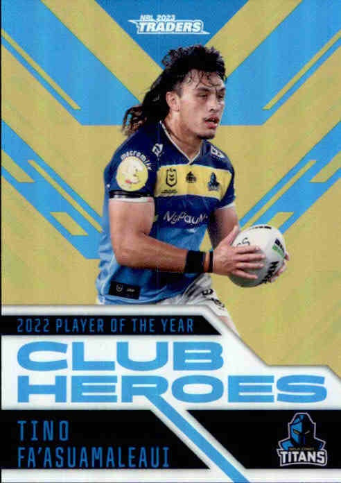 Tino Fa'asuamaleaui, Gold Club Heroes, 2023 TLA Traders NRL