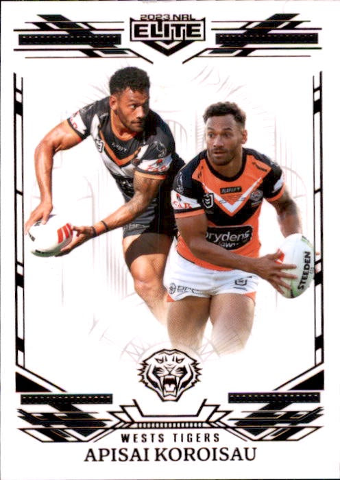 Apisai Koroisau, #2/5, Black Diamond Mojo, 2023 TLA Elite NRL Rugby League