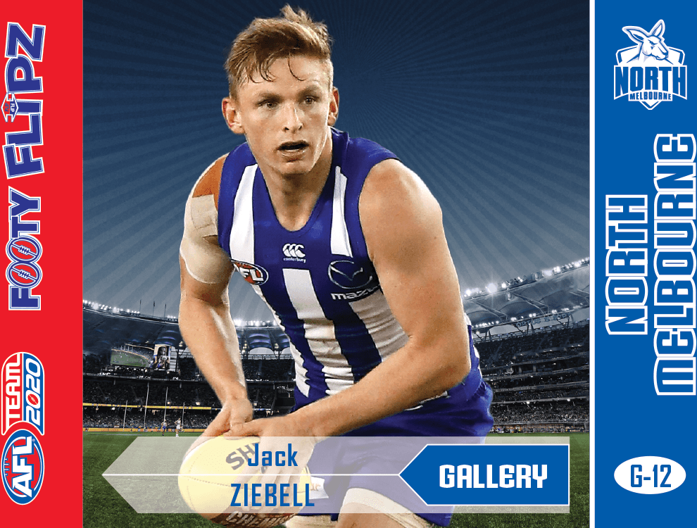Jack Ziebell, Footy Flipz Gallery, 2020 Teamcoach AFL