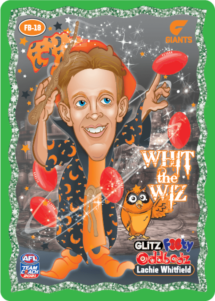 Lachie Whitfield, Glitter Footy Oddbodz, 2021 Teamcoach AFL