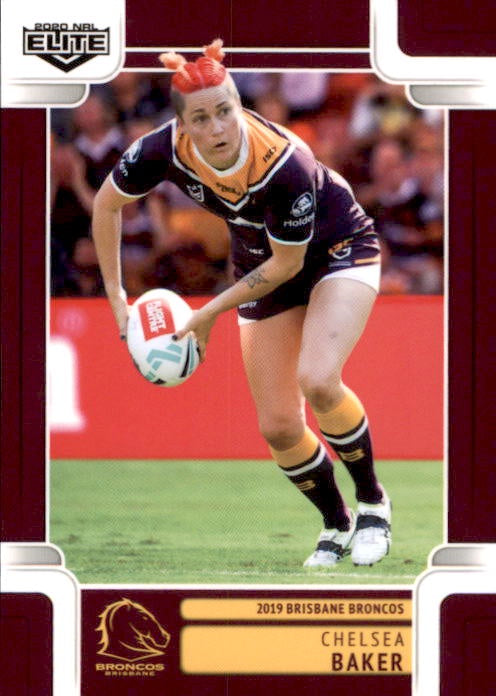 Chelsea Baker, NRLW 02, 2020 TLA Elite NRL