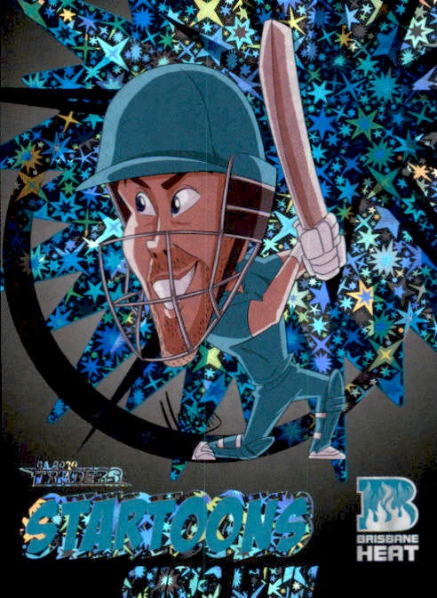 Chris Lynn, Black Startoons #52, 2020-21 TLA Cricket Australia and BBL