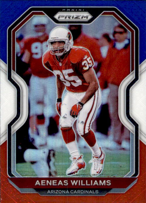 Aeneas Williams, Red White Blue Prizm, 2020 Panini Prizm Football NFL